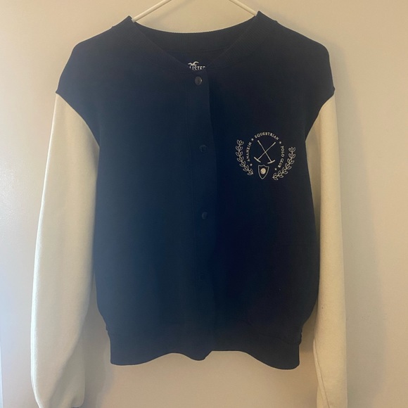 Hollister Varsity Cardigan Button Jacket - Picture 2 of 4
